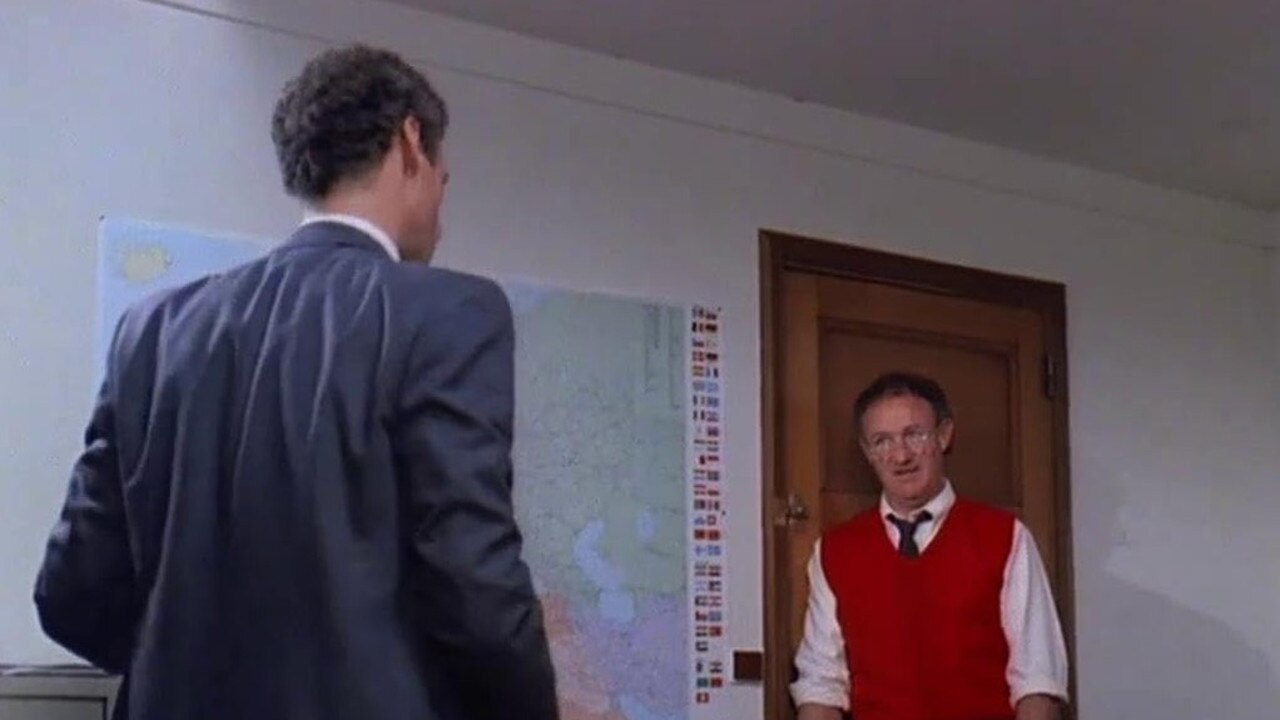 #62: Walter Lloyd in Target (1985) - When his character's wife is kidnapped on a trip to Europe, Hackman's Lloyd and his son Chris (Matt Dillon) begin the search for her.