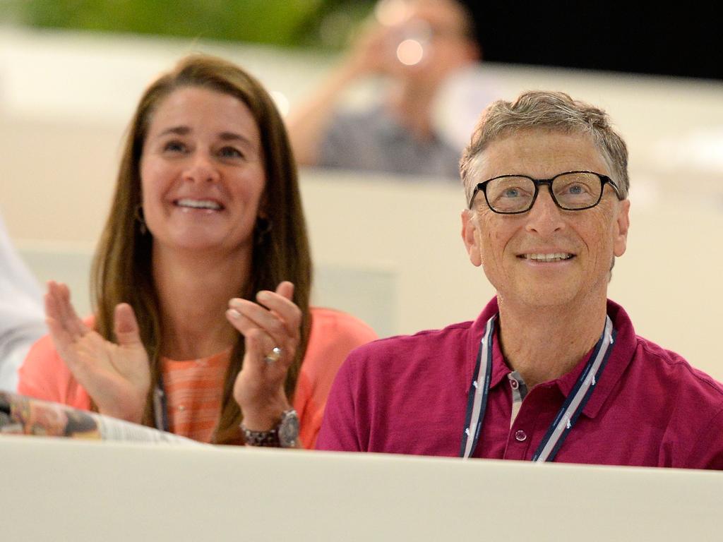 Bill and Melinda Gates are divorcing after 27 years together. Picture: Kevork Djansezian/Getty Images for Masters Grand Slam Indoor