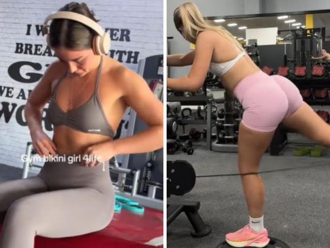 Women roast gym owner’s ‘workout bikini’ rant. Picture: TikTok/