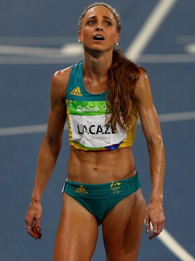 Australia’s Genevieve LaCaze at the Rio Olympics. Photo: Getty Images