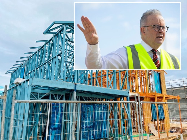 Labor has been forced to concede that their flagship Housing Australia Future Fund (HAFF) has not built a single new home in the nearly two years since it was announced but has instead "acquired and converted" existing housing stock.