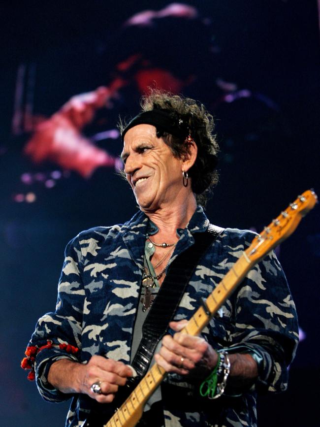 Rolling Stones guitarist Keith Richards.