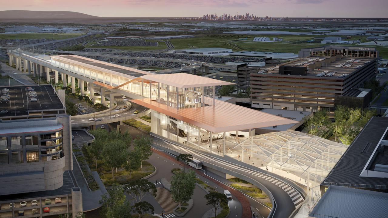 Melbourne Airport wants $1bn compo for rail link | Herald Sun