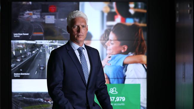 Transurban CEO Scott Charlton has worn one of the biggest pay cuts. Picture: Jane Dempster.