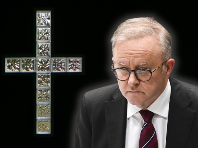 Anthony Albanese is facing pressure over the religious discrimination bill.