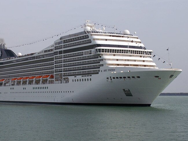MSC Poesia cruise boat