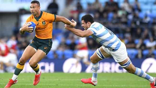 Quade Cooper was an inspired selection at five-eighth for the Wallabies Picture: Getty Images
