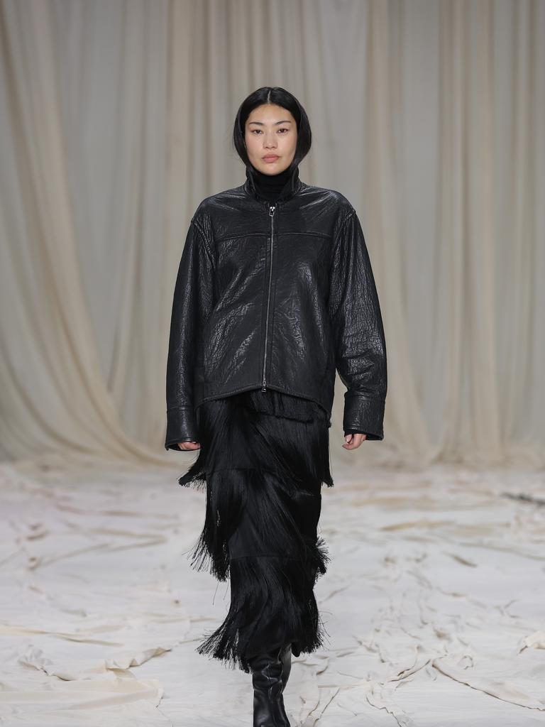 Leather separates at Esse.
