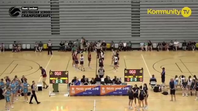 Replay: Basketball Australia School Championships Day 2 - (W) Hillcrest Christian College v St Luke's Grammar