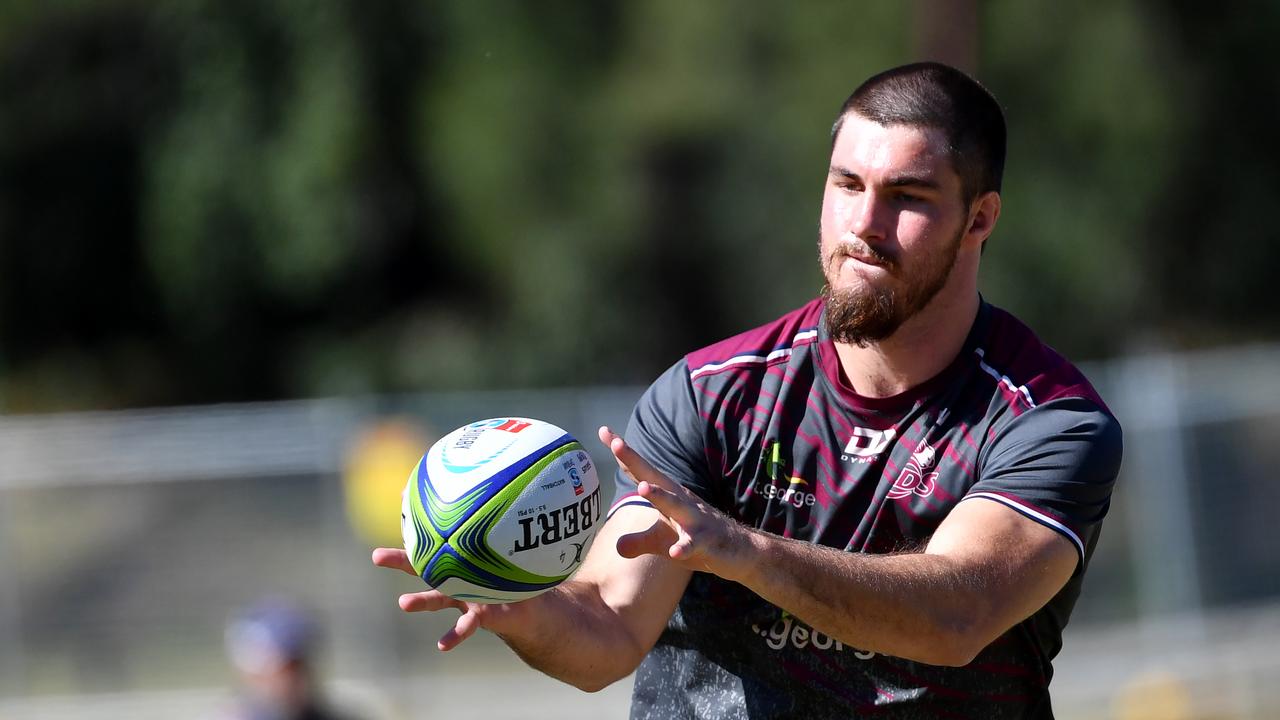 Liam Wright has an important role to play off Queensland’s bench. Picture: AAP Image/Darren England