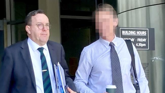 A Gold Coast surgeon (right), accused of molesting a young family has been hit with a fresh charge of breaching bail for allegedly failing to report to police. Picture: Supplied