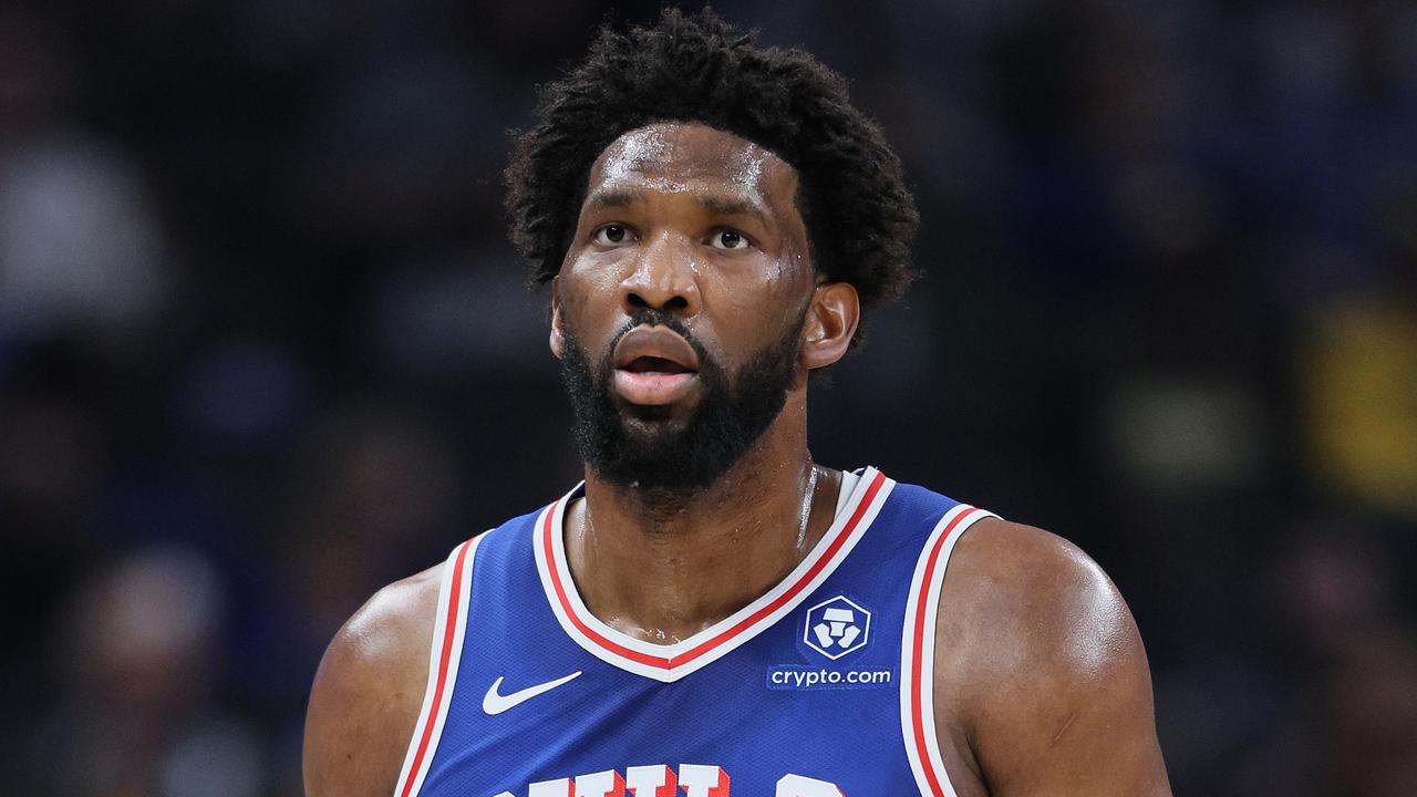 Embiid has been diagnosed with a torn meniscus in a crushing injury setback (Photo by Andy Lyons/Getty Images)