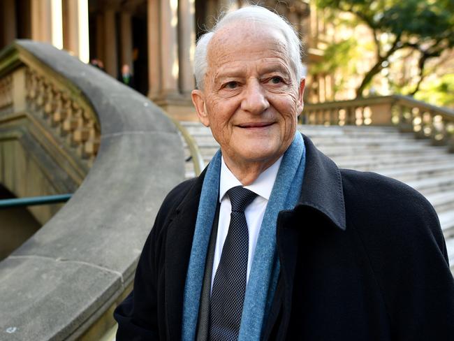 Hornsby Shire Mayor Philip Ruddock has praised Council’s plans. Picture: Joel Carrett.