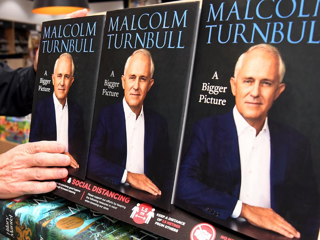 Malcolm Turnbull’s new book has made a big splash. Picture: William WEST / AFP.