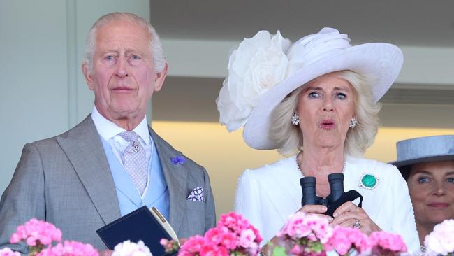 Charles and Camilla at the Ascot races in June. Picture: Getty Images