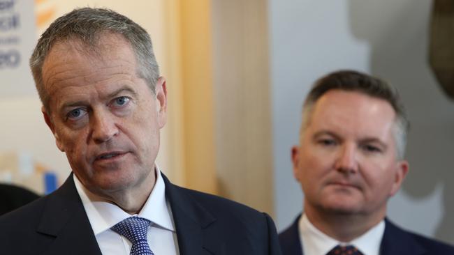 Bill Shorten and Chris Bowen Pic: Kym Smith