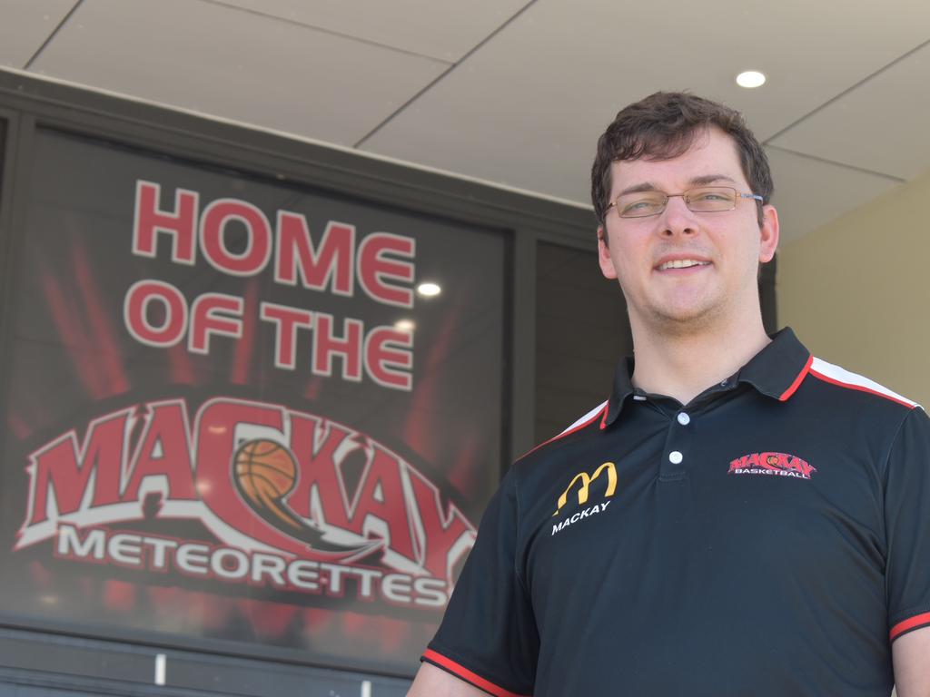 Rob Grieve is the new head coach of the Mackay Meteorettes for the 2022 season. Picture: Matthew Forrest