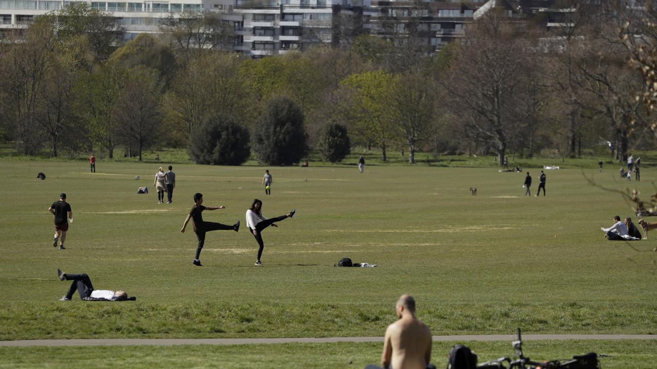 UK Health Secretary Matt Hancock says if people don’t abide by social distancing, people will continue to die. Picture: AP Photo/Matt Dunham