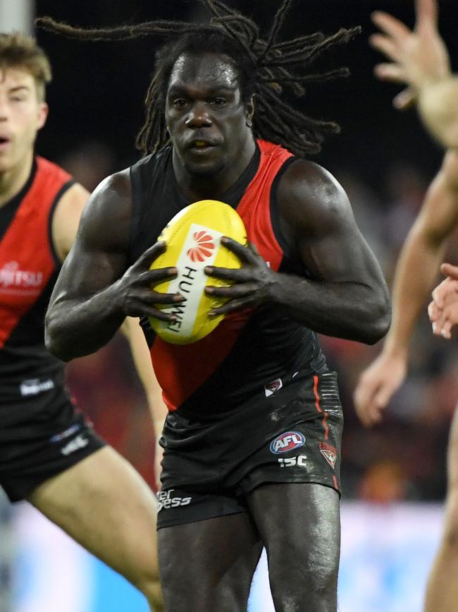 Anthony McDonald-Tipungwuti roves Hooker and co. Pic: AAP