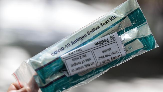 Rapid antigen tests are in high demand as Covid cases surge across Australia. Picture: NCA NewsWire/Sarah Matray