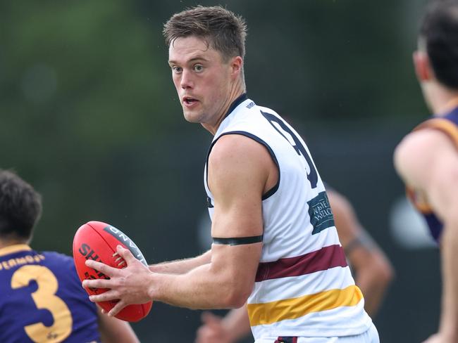 EFNL 2025: Josh Schache in action for Doncaster East. Picture: Field of View Photography