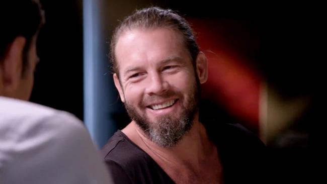 Former West Coast Eagles player Ben Cousins in the Channel 7 documentary Ben Cousins: Coming Clean. Picture: Channel 7