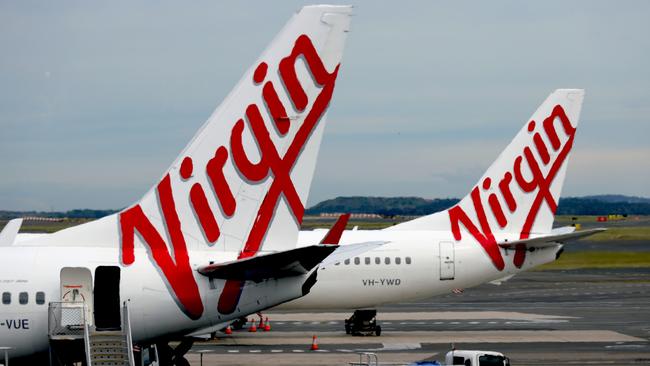 Virgin entered administration in 2020. Picture: NCA NewsWire / Nicholas Eagar