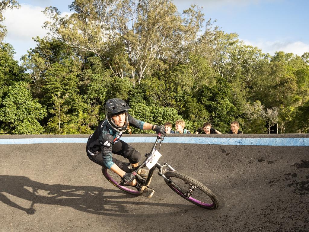 Mountain bike riders from across Australia descended on the Pioneer Valley at the weekend for the inaugural Rocky Trail Entertainment Fox Superflow at Finch Hatton in July, 2024. Picture: Rocky Trail Entertainment