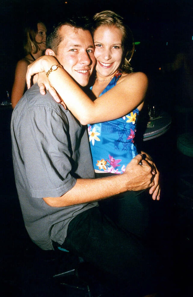 Craig Davidson and Monique Lipnski at Melbas, 2000.