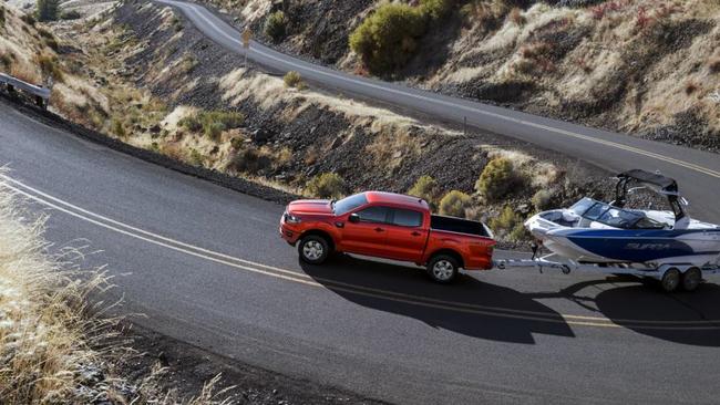 A Ford Ranger promotional image.