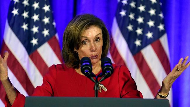 It's Nancy Pelosis fault that Democratic representatives will now have to defend a bill that Republicans can accurately say was too radical to pass. Picture: AFP.