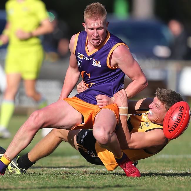 Goulburn Valley representative Kaine Herbert will co-coach Kyabram next year. Picture: Yuri Kouzmin