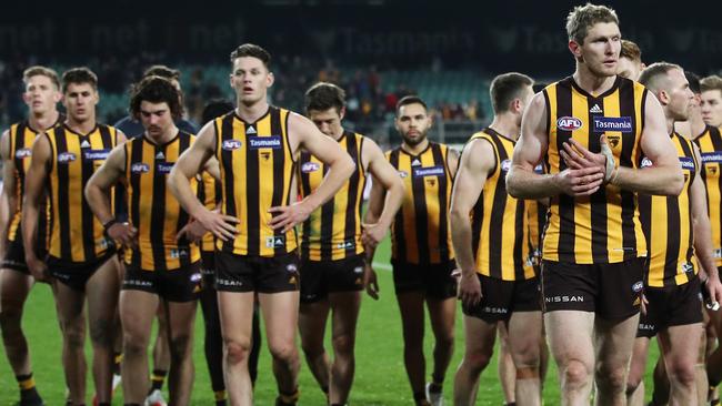 Don Scott has warned the Hawks issues are not easily fixed. Picture: AFL Photos/Getty Images