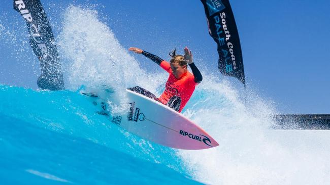 Barwon Heads surfer Ellie Harrison is one of the brightest prospects in Australian surfing. Photo WSL/Matt Danbar