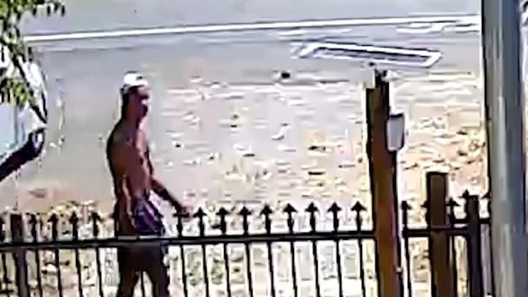 Police are appealing to the public to help identify a man captured on CCTV footage involved in an alleged assault on McLeod Street in 2021.