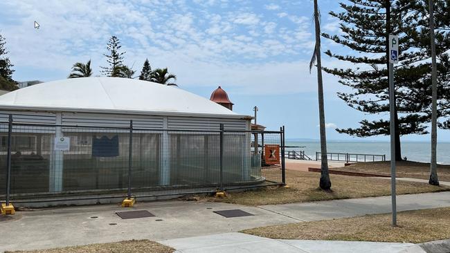 The building is still standing but awaiting demolition. Pictures: Courtesy of Suttons Beach Pavilion Preservation Group