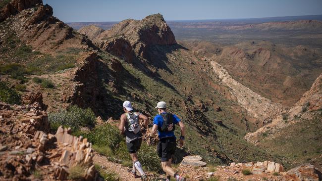 Run Larapinta Stage Race April 2021 in Central Australia.