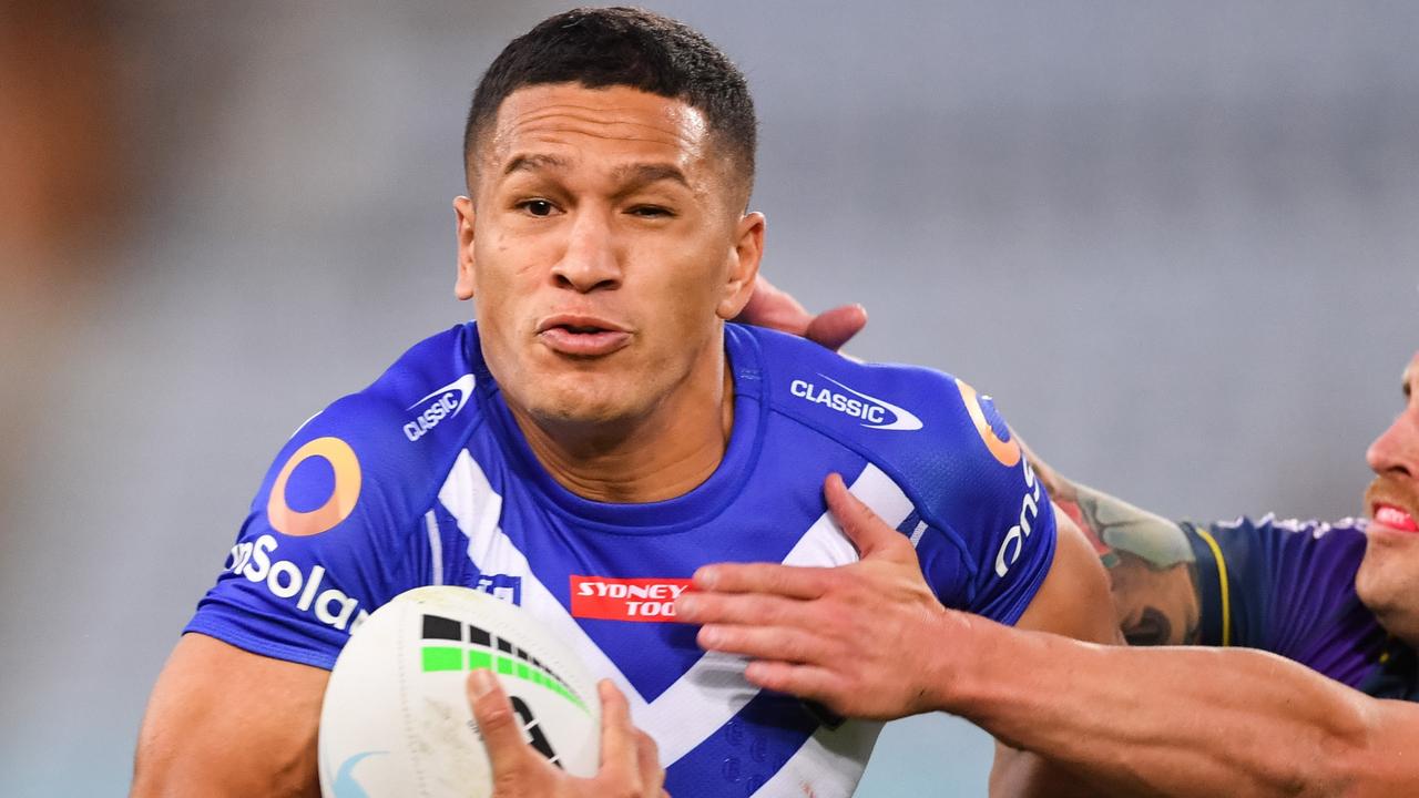 2021 NRL Round 05 - Canterbury-Bankstown Bulldogs v Melbourne Storm, Stadium Australia, 2021-04-10. Dallin Watene-Zelezniak picture by Robb Cox/ NRL Photos