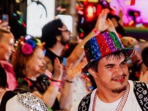 Ben Thorn at Mardi Gras 2023.