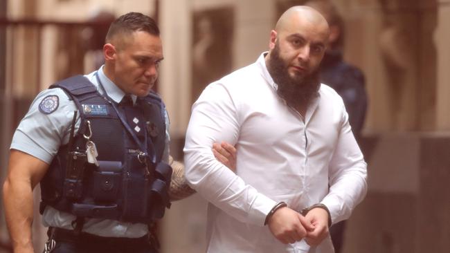 01/04/2019: Trial for three Sunni Muslims accused of firebombing a Shia mosque in Fawkner. Co-accused Hatim Moukhaiber enters court. Stuart McEvoy/The Australian.