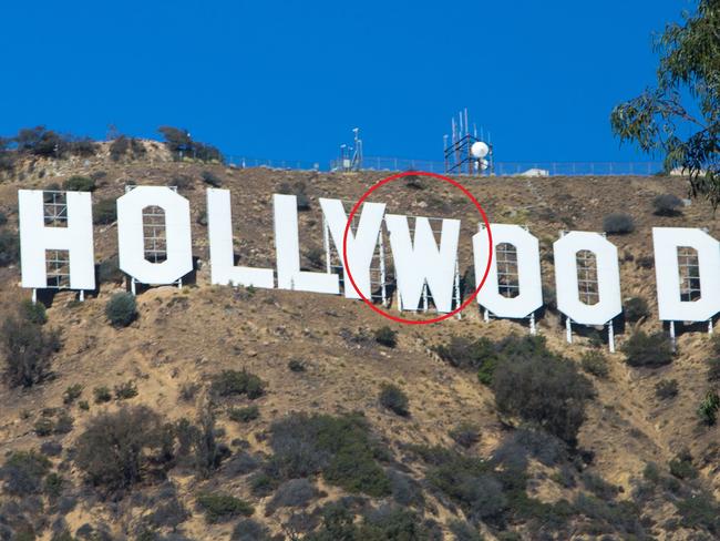 hollywood sign mistake you can't unsee