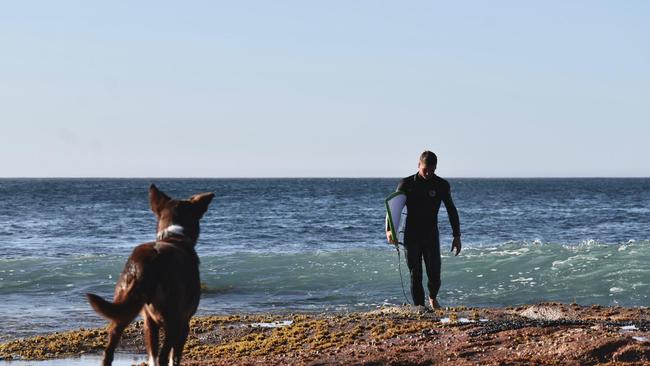 Streaky Bay local, Danny Utah has been surfing along the West Coast since he was a young boy. Picture: Supplied