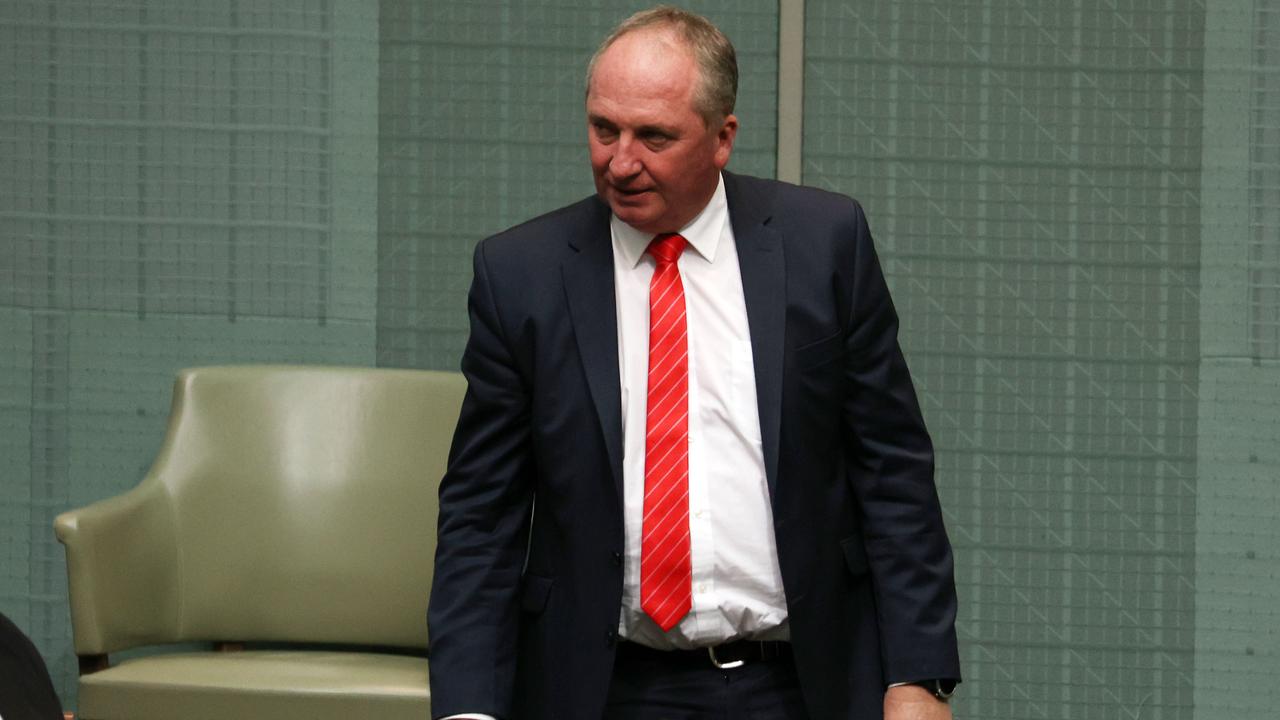 Proposed challenger Barnaby Joyce. Picture: NCA NewsWire / Gary Ramage