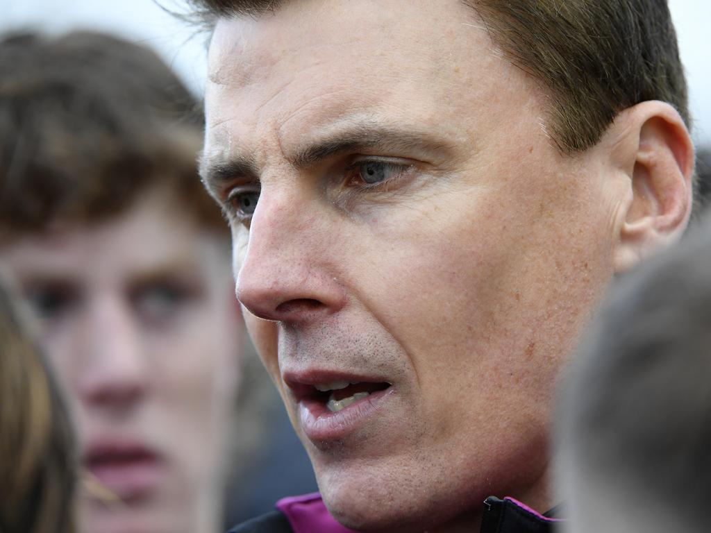 Haileybury Coach Matthew Lloyd. Picture: Andrew Batsch