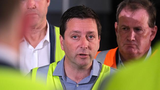 Liberal Party leader Matthew Guy. Picture: Luis Enrique Ascui