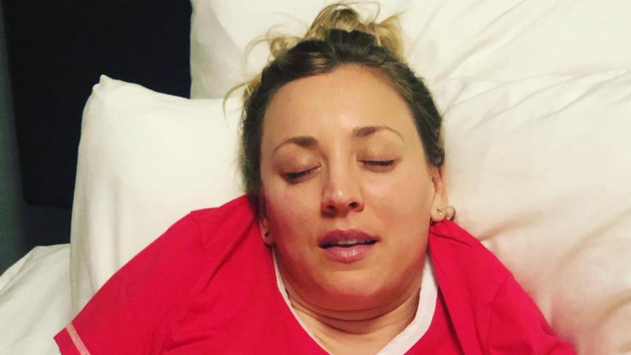 Kaley's husband loves to upload these types of photos of her. Picture: Instagram