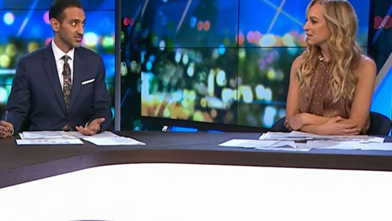 Waleed implored Carrie to simply “not do” things she wasn’t sure about. Picture: Channel 10.