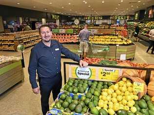 OVERHAUL: Woolworths Brassall store manager David Lake at the newly revamped store. Picture: Cordell Richardson