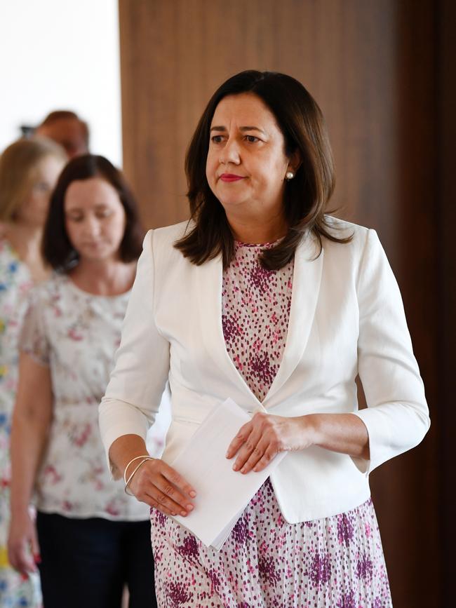 Queensland Premier Annastacia Palaszczuk.