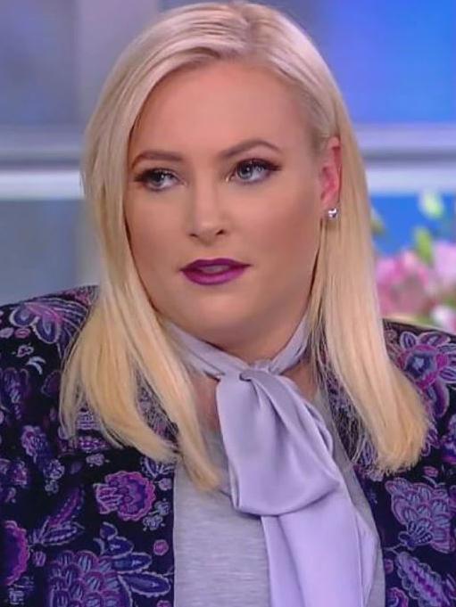 US TV personality Meghan McCain was perplexed by the title’s meaning. Picture: YouTube/The View